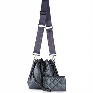 BRAND NEW LINDSEY SLATE CROSSBODY BUCKET BAG HAUTE SHORE BAG WITH TAGS